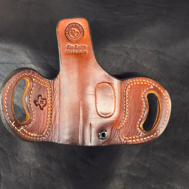 *In Stock* RH Belt Slide Unlined Holster Sig Sauer P365 Fuse Optic Ready