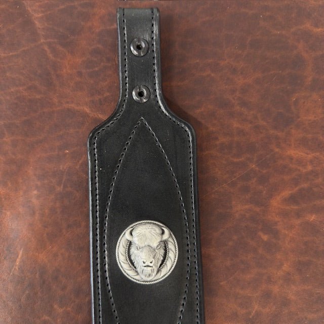 *In Stock* Big Game Rifle Sling in Black Leather