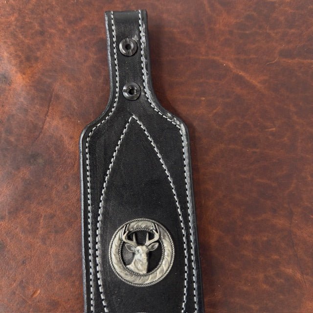 *In Stock* Big Game Rifle Sling in Black Leather