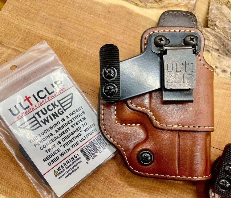 *In Stock* LH IWB for Kimber Micro 9 in Black w/Metal Belt Clip