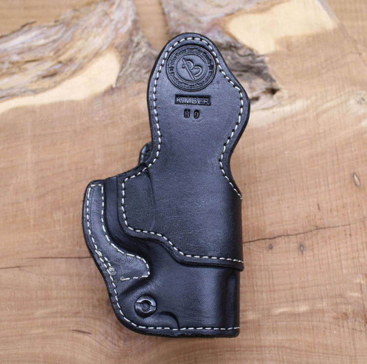 *In Stock* LH IWB for Kimber Micro 9 in Black w/Metal Belt Clip