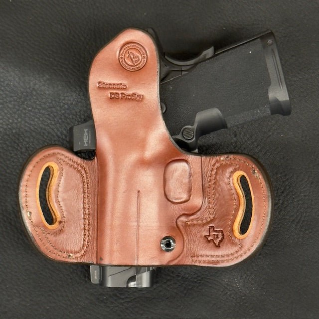 *In Stock* RH Belt Slide Unlined Holster Staccato - DS Prodigy Optic Ready