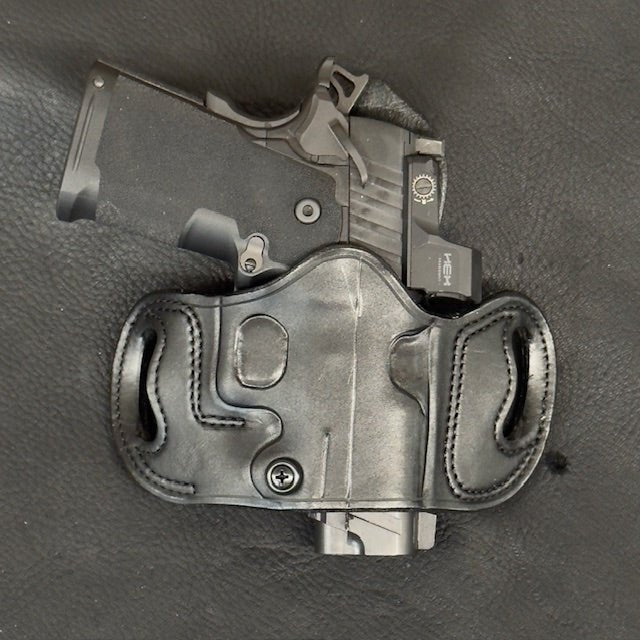 *In Stock* RH Belt Slide Unlined Holster Staccato - DS Prodigy Optic Ready