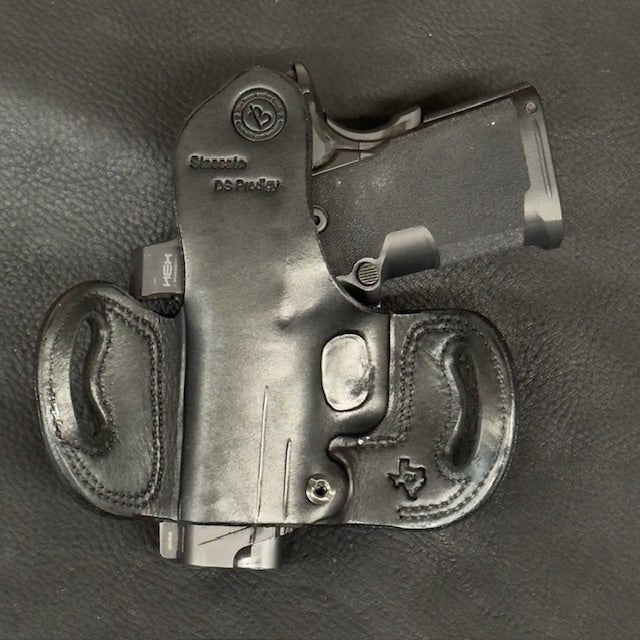 *In Stock* RH Belt Slide Unlined Holster Staccato - DS Prodigy Optic Ready