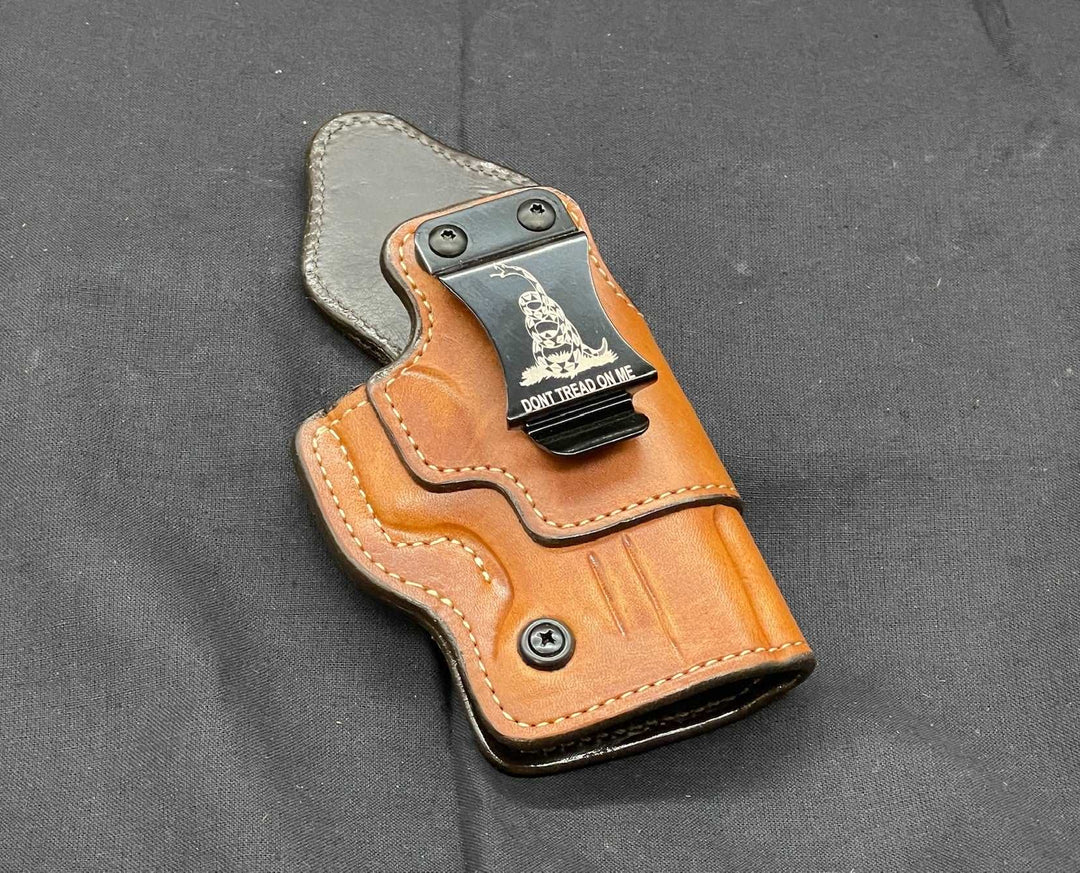 *Ammo Depot* RH IWB Staccato C2 Optic Ready Saddle Oil Finish/Natural w/Metal Belt Clip