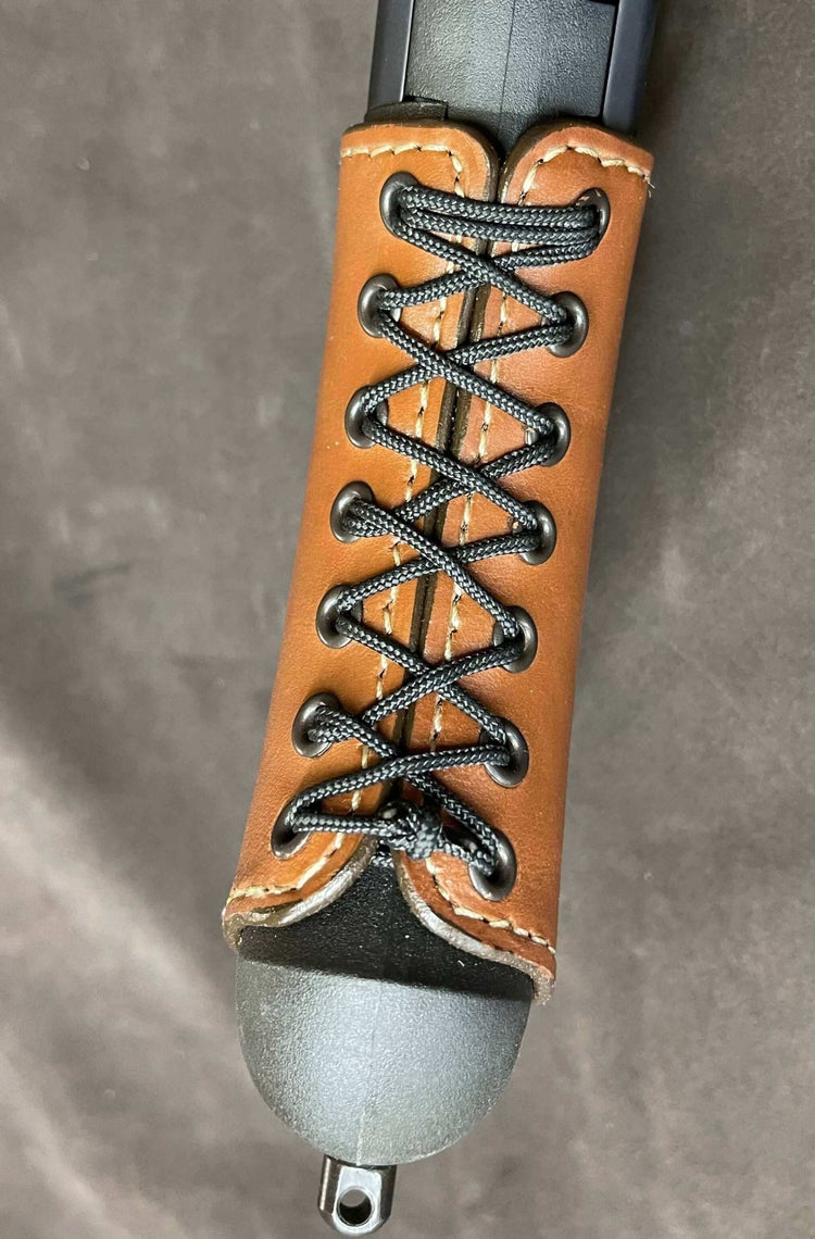 *Made to Order* Tactical Leather Grip Wrap – Raptor & Aftershock Compatible