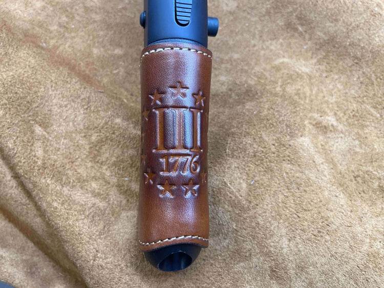 *Made to Order* Tactical Leather Grip Wrap – Raptor & Aftershock Compatible