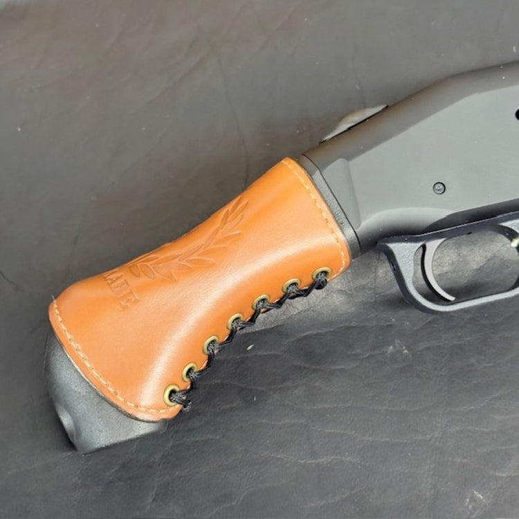 *Made to Order* Tactical Leather Grip Wrap – Raptor & Aftershock Compatible