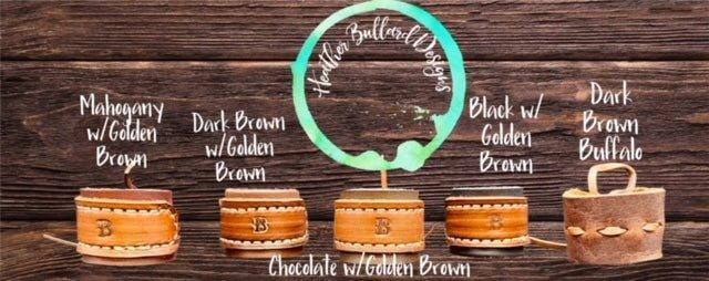 Heather Bullard Designs - Busted B Leather