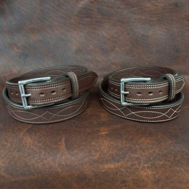 *In Stock* 1.5" Fancy Stitch Carry Belt