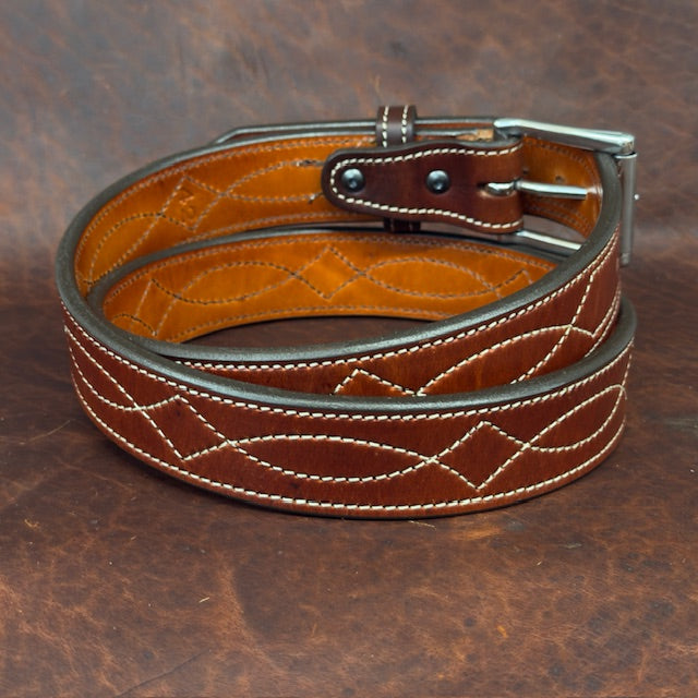 *In Stock* 1.5" Fancy Stitch Carry Belt