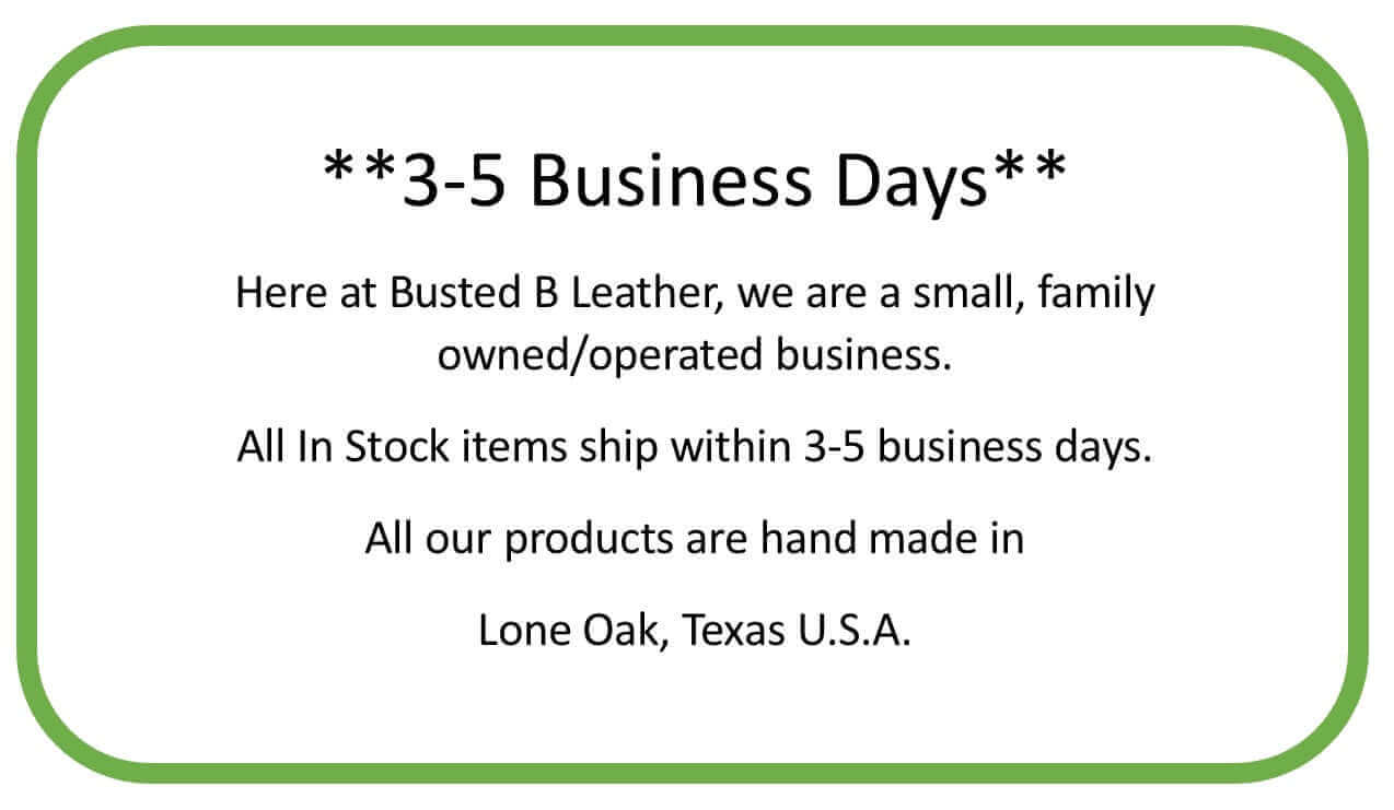 *In Stock* RH Ironside Holster for 1911 5” Rail Saddle Oil Finish - Busted B Leather