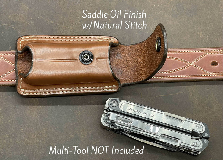 *Made to Order* 4-Way Ambidextrous Leather Multi-Tool Sheath