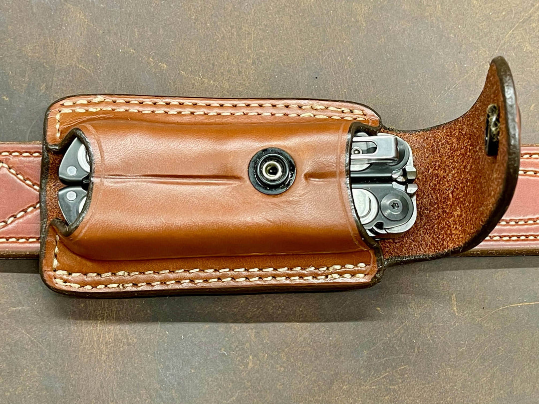 *Made to Order* 4-Way Ambidextrous Leather Multi-Tool Sheath