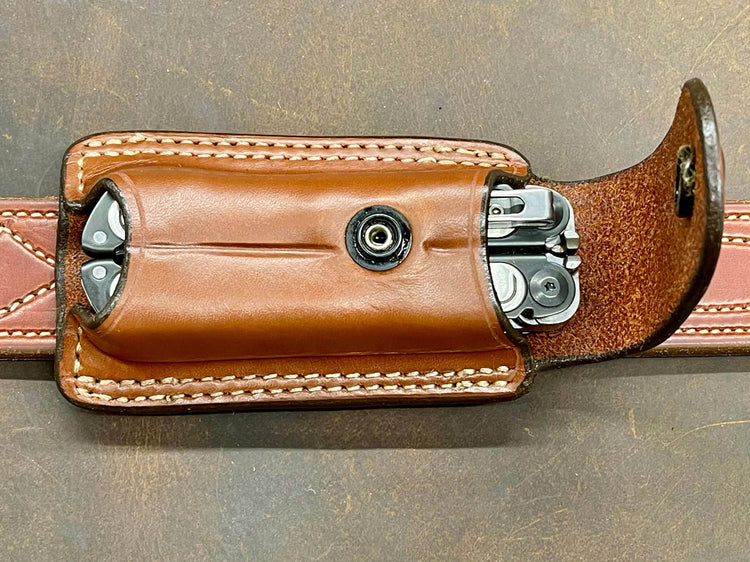 *Made to Order* 4-Way Ambidextrous Leather Multi-Tool Sheath