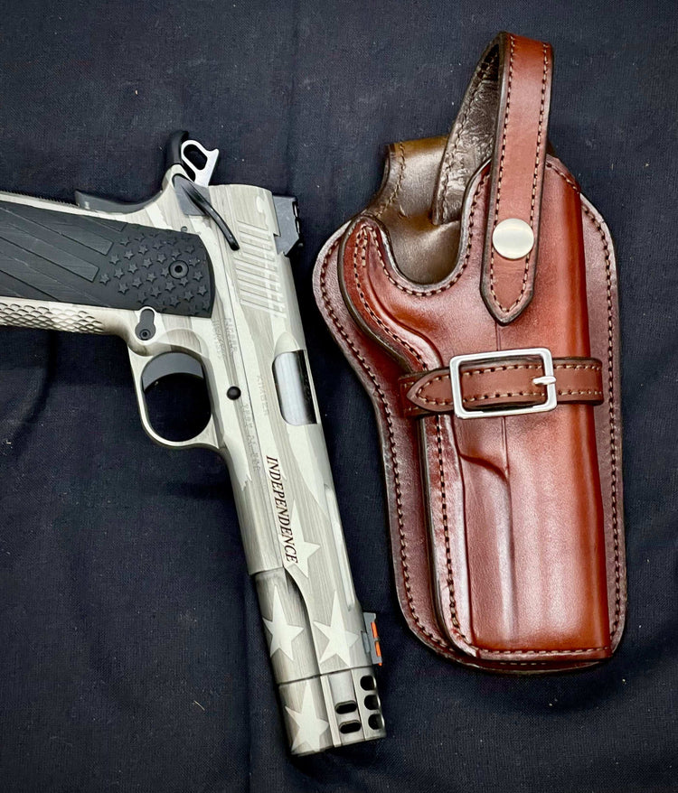 *Made to Order* LH/RH High Noon 1911 Western Holster Made for Your Gun