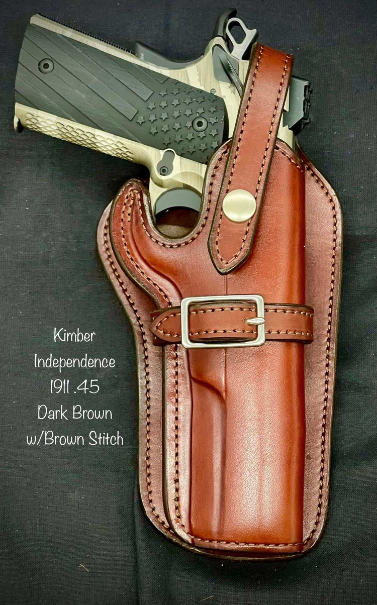 *Made to Order* LH/RH High Noon 1911 Western Holster Made for Your Gun
