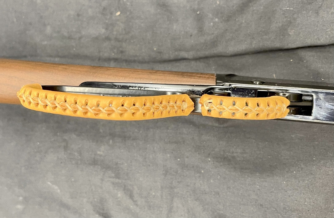 *Made to Order* Lever-Action Leather Cover Kit American Bison Leather or Buckskin