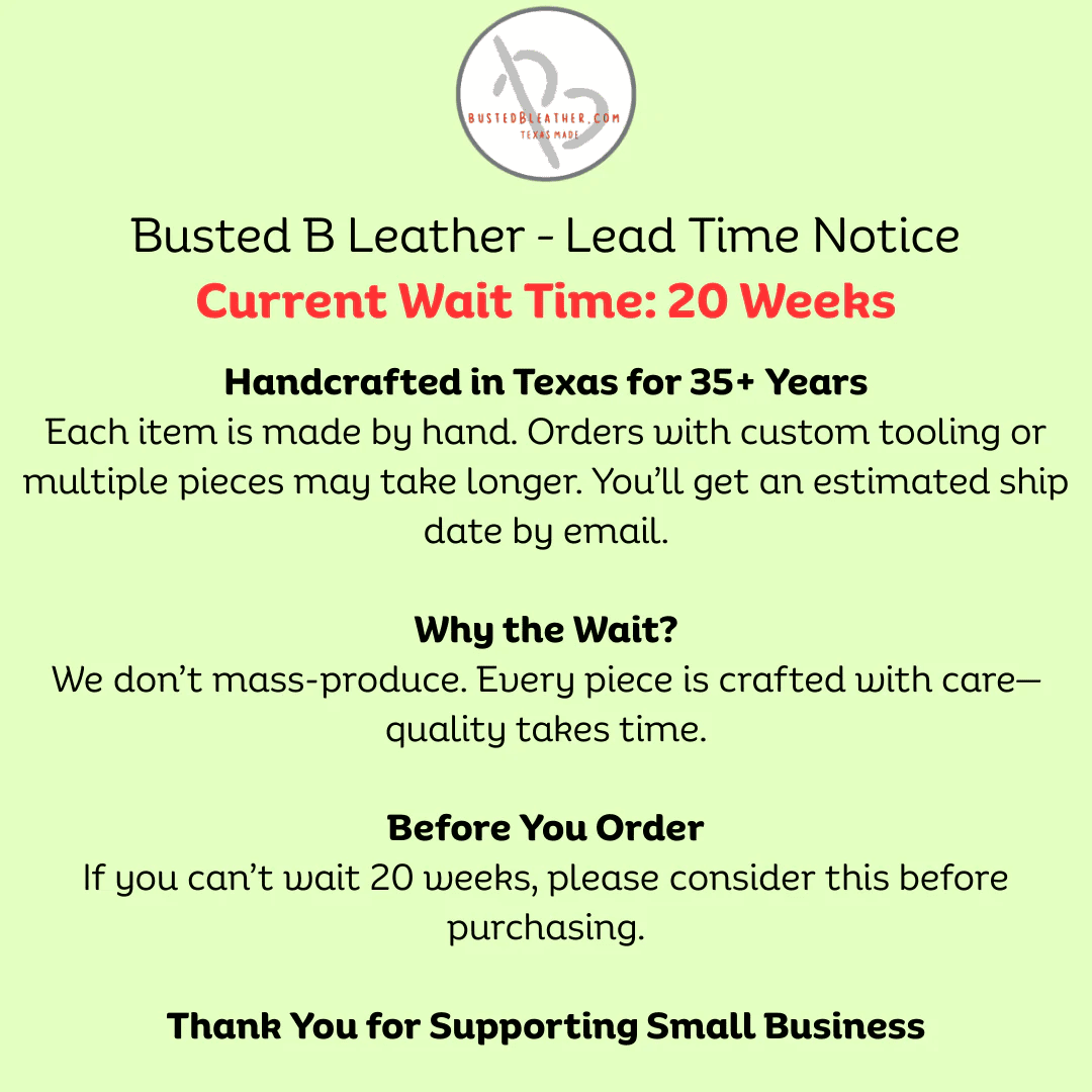 *Made to Order* LH/RH Paddle Rancher Cowboy Holster for 1911 5"