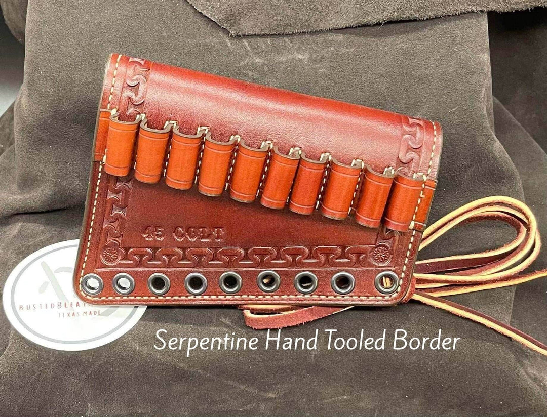 *Made to Order* Rimfire Leather Butt-Cover w/Ammo Loops for Henry Lever Action Rifles