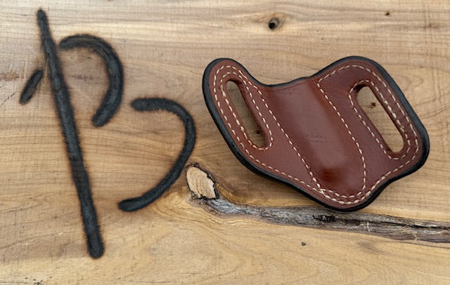 *In Stock* Cowboy Knife Sheath for Case Russlock Right Hand Slant