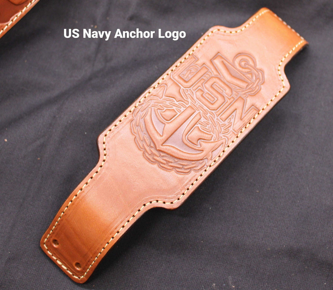 *Made to Order* Corn Cob Leather Forend Strap – Fits Mossberg 500/590, 590 Shockwave .410, 990 Aftershock, Remington TAC-14 & 870 Shotguns