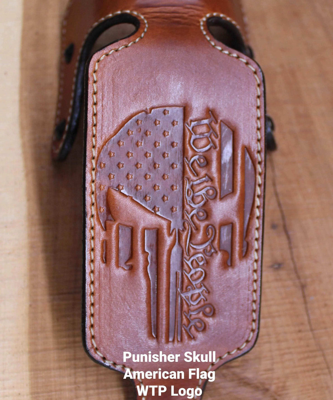 *Made to Order* Corn Cob Leather Forend Strap – Fits Mossberg 500/590, 590 Shockwave .410, 990 Aftershock, Remington TAC-14 & 870 Shotguns
