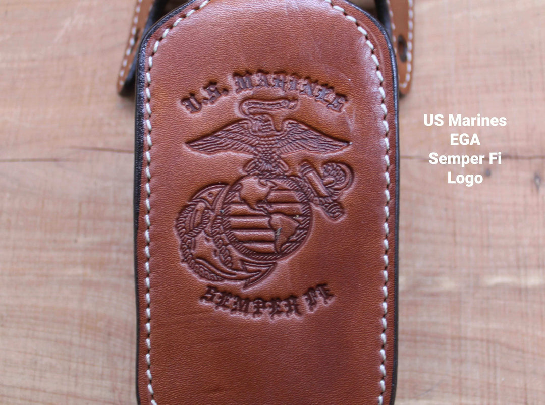 *Made to Order* Corn Cob Leather Forend Strap – Fits Mossberg 500/590, 590 Shockwave .410, 990 Aftershock, Remington TAC-14 & 870 Shotguns