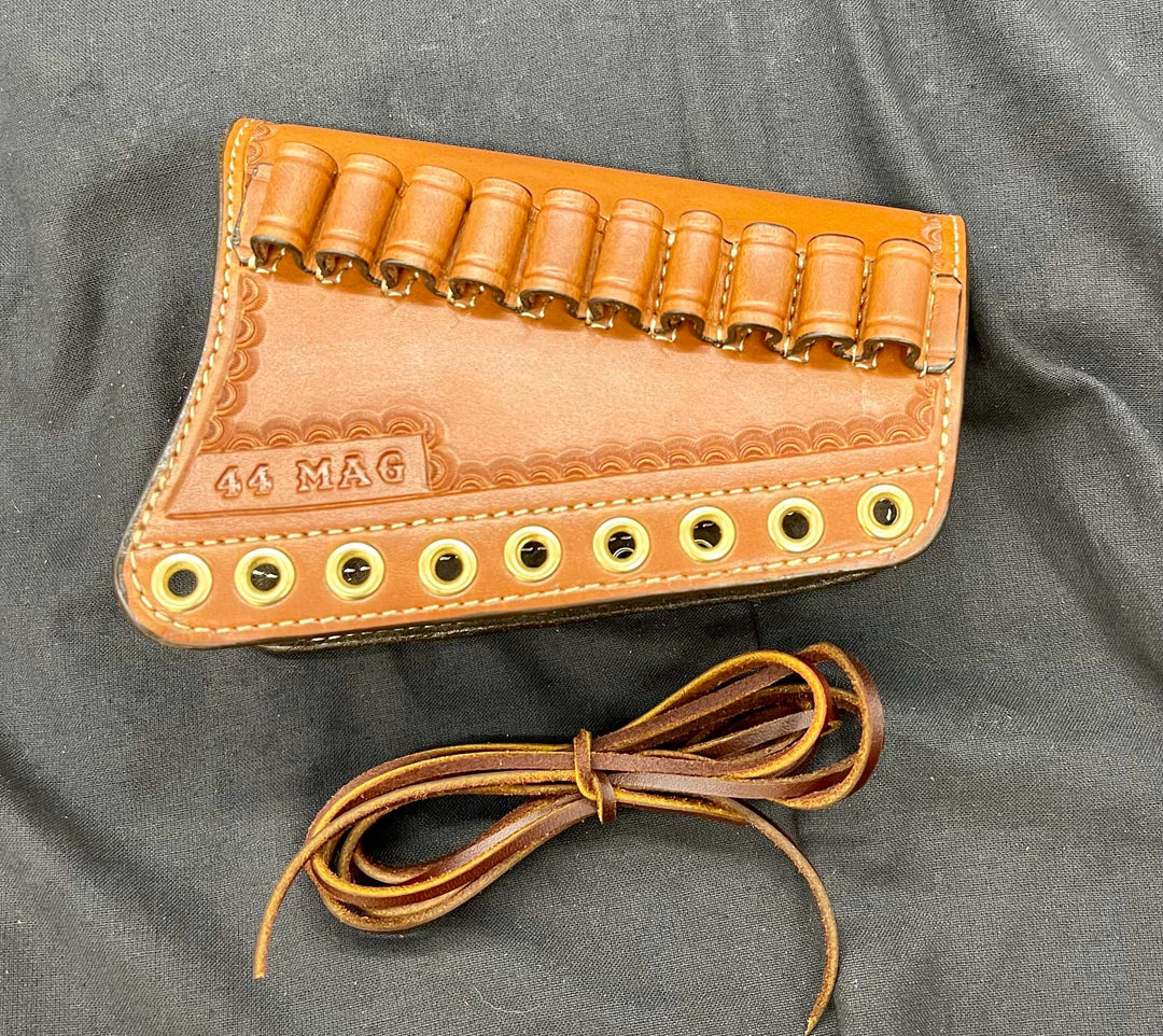 *Made to Order* Leather Butt-Cover w/Ammo Loops for Henry Side Gate, Henry Big Boy Brass Rifles
