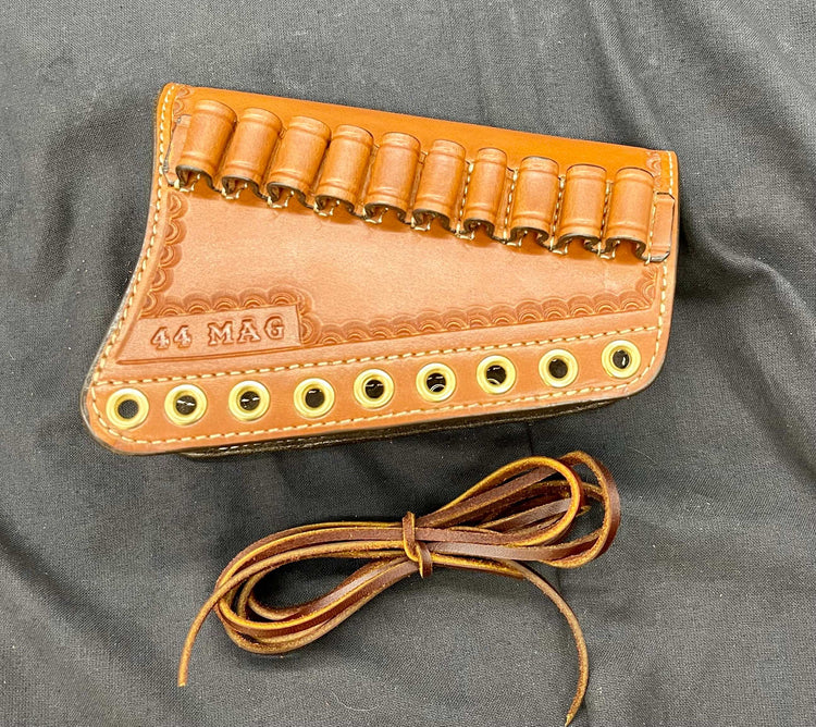 *Made to Order* Leather Butt-Cover w/Ammo Loops for Henry Side Gate, Henry Big Boy Brass Rifles