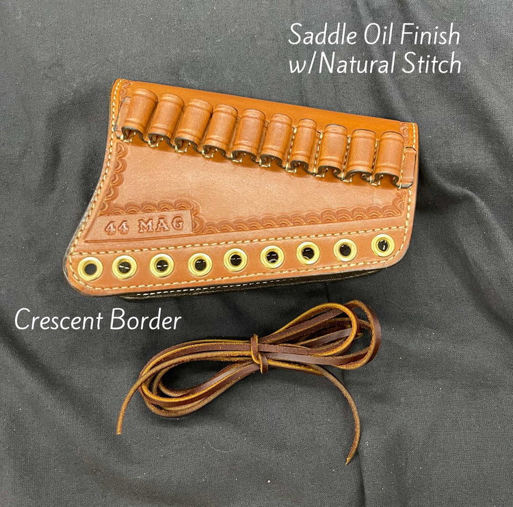 *Made to Order* Leather Butt-Cover w/Ammo Loops for Henry Side Gate, Henry Big Boy Brass Rifles