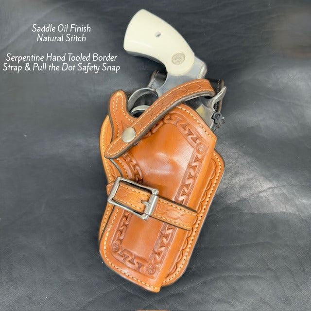*Made to Order* LH/RH High Noon Western Holster for Single Action for Colt, Uberti Clones, Ruger Blackhawks & Super Blackhawks
