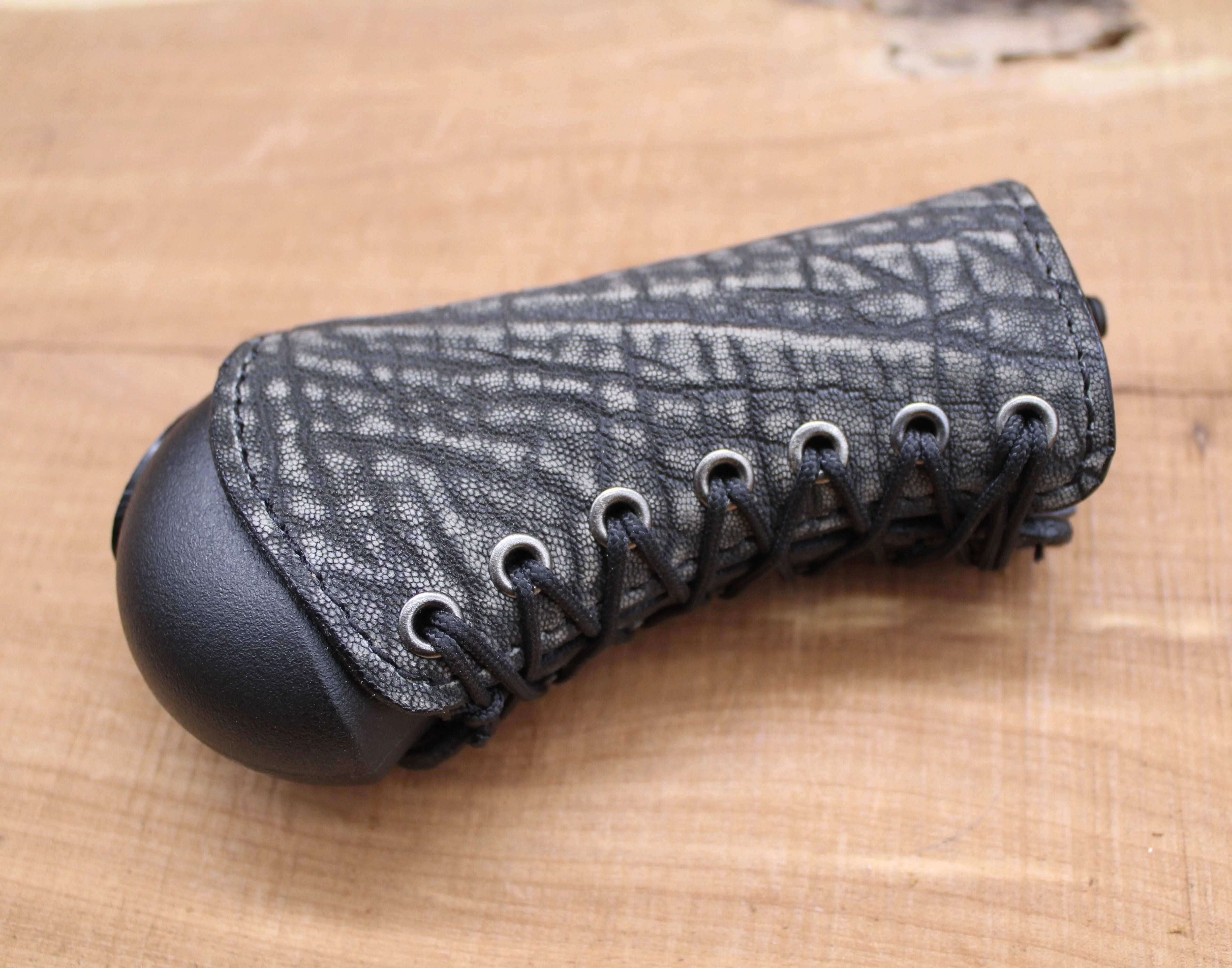 *In Stock* Shockwave Raptor Grip & Wrap for Mossberg 500/590 Shotguns Genuine Safari Grey Elephant