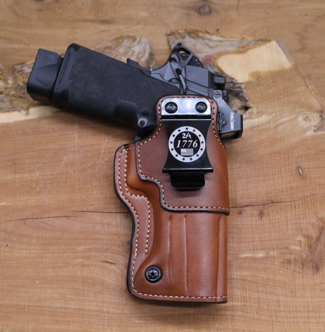 *Made to Order* LH/RH IWB for Red Dot Optic's w/Metal Belt Clip Made for Your Gun