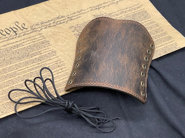 *In Stock* Shockwave Raptor Grip Wrap for Mossberg 500/590 Shotguns Genuine Water Buffalo Weathered Bomber Brown