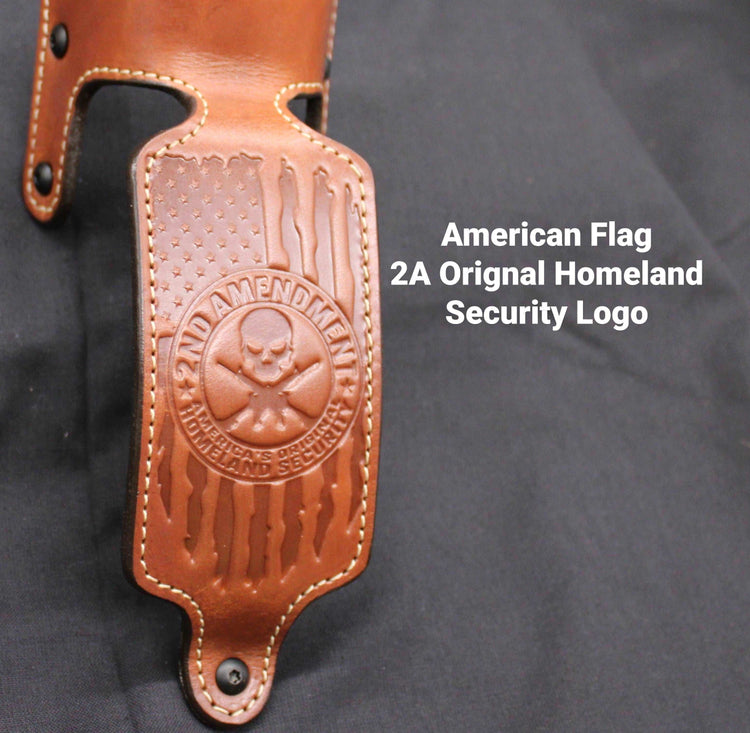 *Made to Order* Corn Cob Leather Forend Strap – Fits Mossberg 500/590, 590 Shockwave .410, 990 Aftershock, Remington TAC-14 & 870 Shotguns