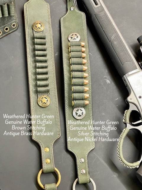 *Made to Order* Guide Gun Rifle Sling for Marlin 1895 Lever Action 45-70, 45 Colt, 44 Mag, 357 Mag, Henry Big Boy X, and S&W 1854 in Genuine Water Buffalo