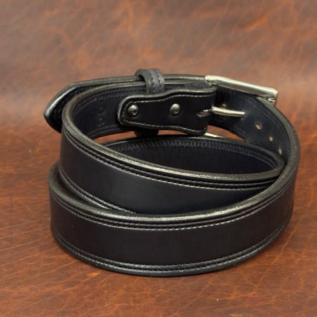 *In Stock* 1.5" Double Stitch Carry Belt - Busted B Leather