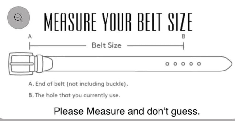 *In Stock* 1.5" Double Stitch Carry Belt - Busted B Leather