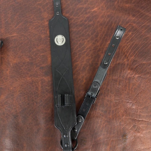 *In Stock* Big Game Rifle Sling in Black Leather