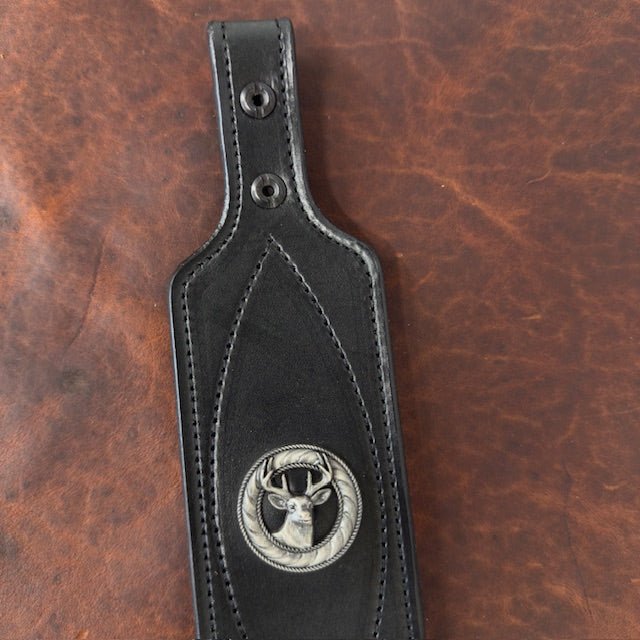 *In Stock* Big Game Rifle Sling in Black Leather