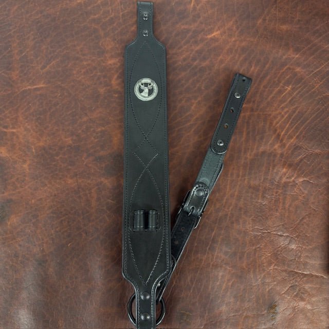 *In Stock* Big Game Rifle Sling in Black Leather