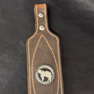*In Stock* Big Game Rifle Sling in Genuine Weathered Bomber Brown Water Buffalo
