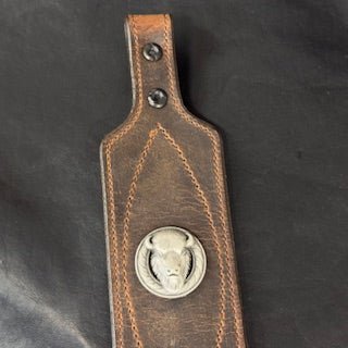 *In Stock* Big Game Rifle Sling in Genuine Weathered Bomber Brown Water Buffalo