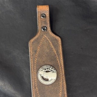 *In Stock* Big Game Rifle Sling in Genuine Weathered Bomber Brown Water Buffalo