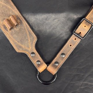 *In Stock* Big Game Rifle Sling in Genuine Weathered Bomber Brown Water Buffalo
