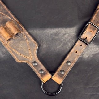 *In Stock* Big Game Rifle Sling in Genuine Weathered Bomber Brown Water Buffalo