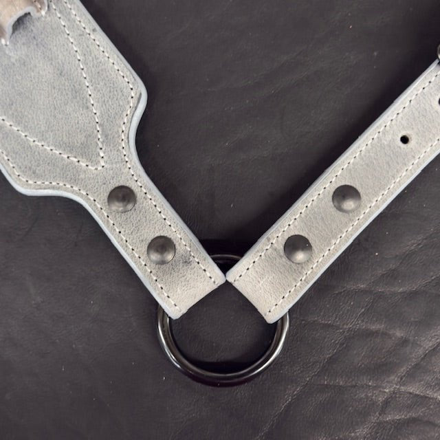 *In Stock* Big Game Rifle Sling in Genuine Weathered Gray Water Buffalo .45-70 Govt