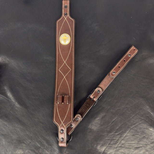 *In Stock* Big Game Rifle Sling in Havana Leather