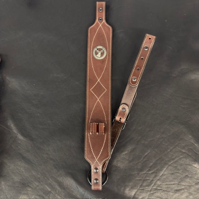 *In Stock* Big Game Rifle Sling in Havana Leather